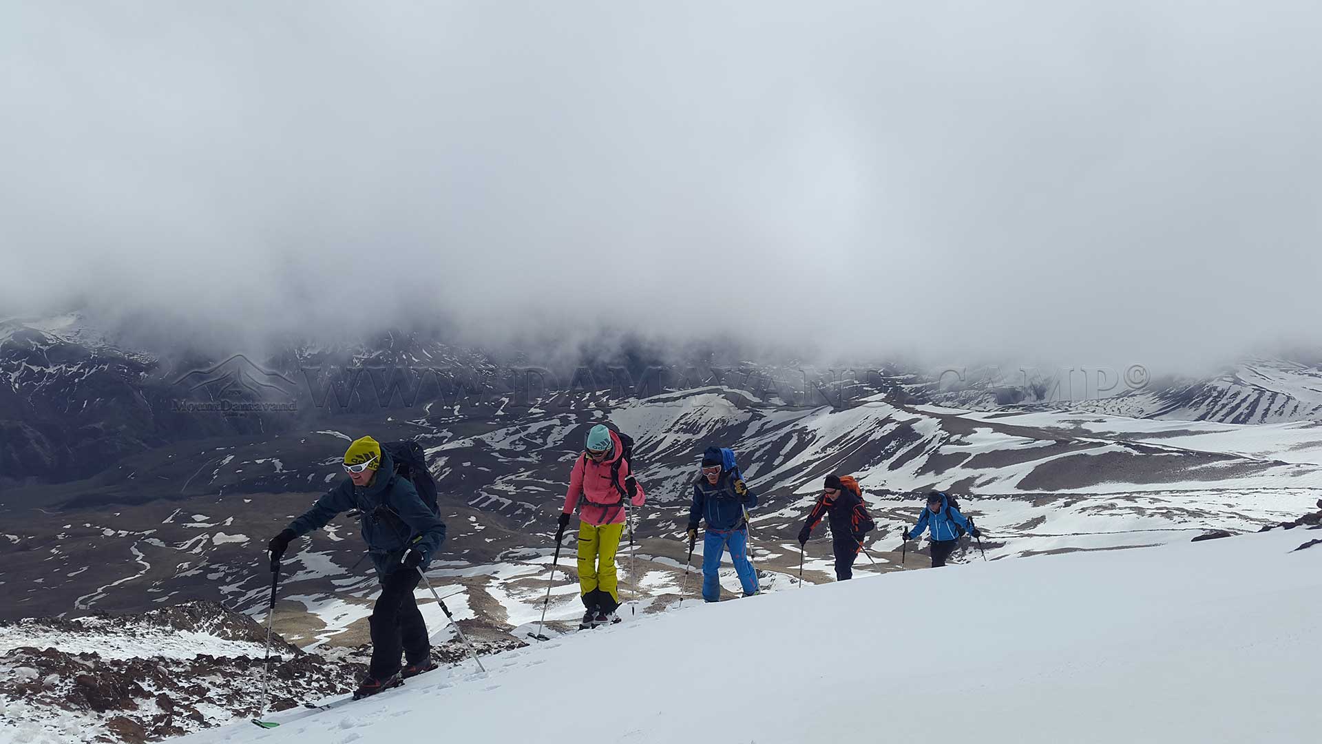 8 Days Ski Tour in Damavand & Iran Ski Tour on Sabalan and Damavand