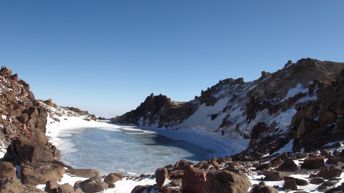 Iran Ski Tour on Sabalan and Damavand sabalan 2-4